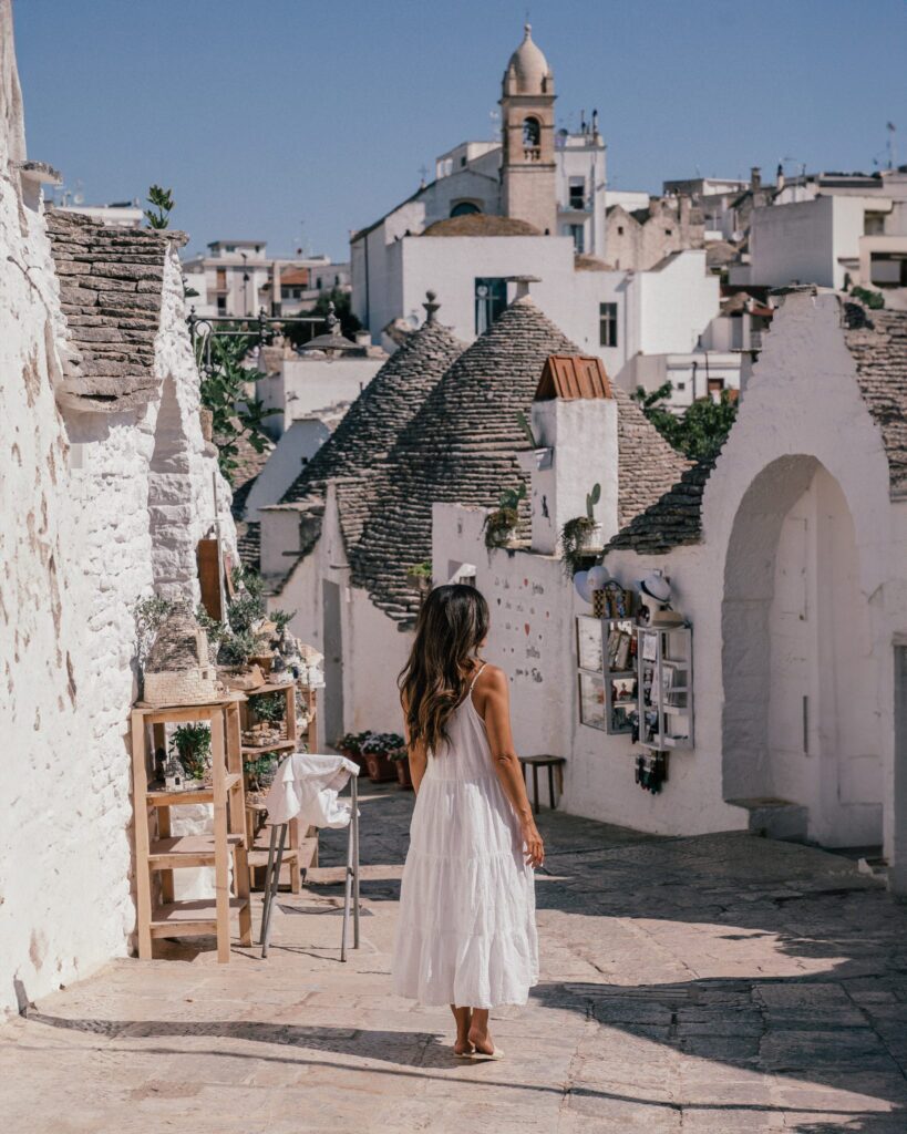 Distesa dei trulli di Alberobello vista dall'alto